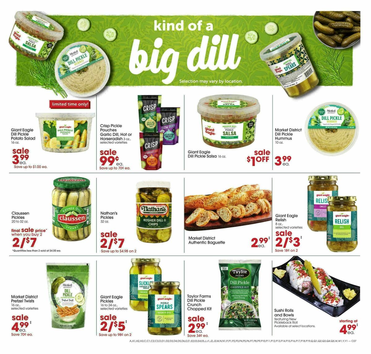 Giant Eagle Weekly Ad from July 16
