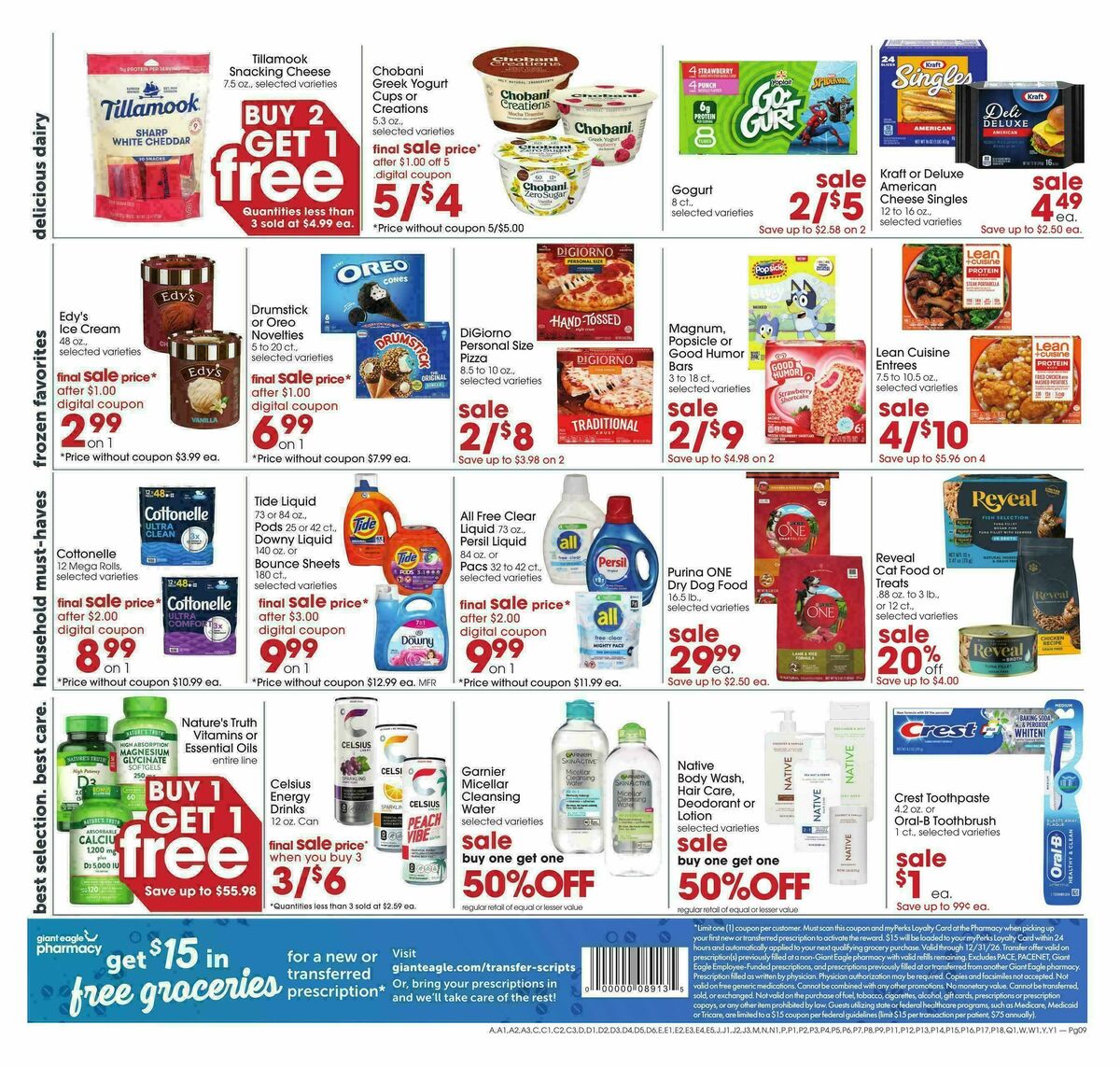 Giant Eagle Weekly Ad from July 16