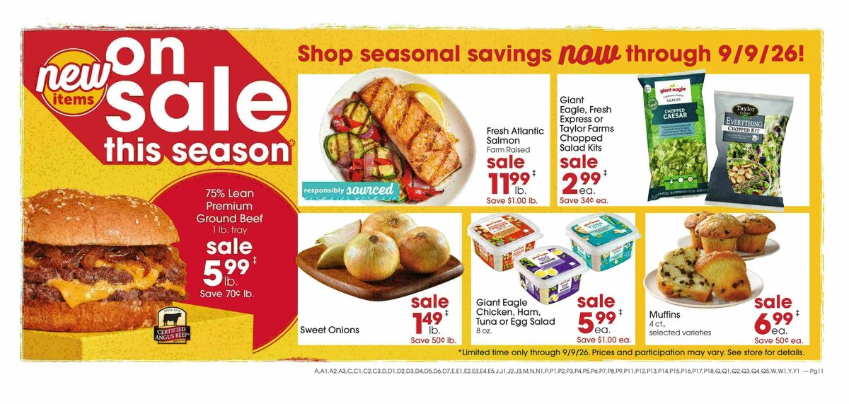 Giant Eagle Weekly Ad from July 23