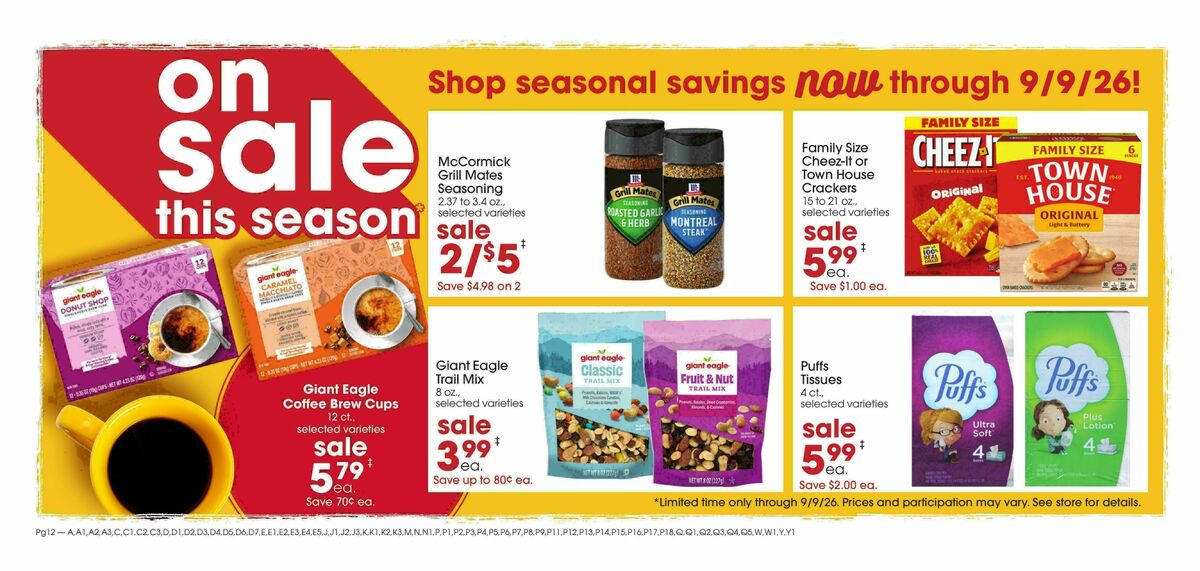 Giant Eagle Weekly Ad from July 23