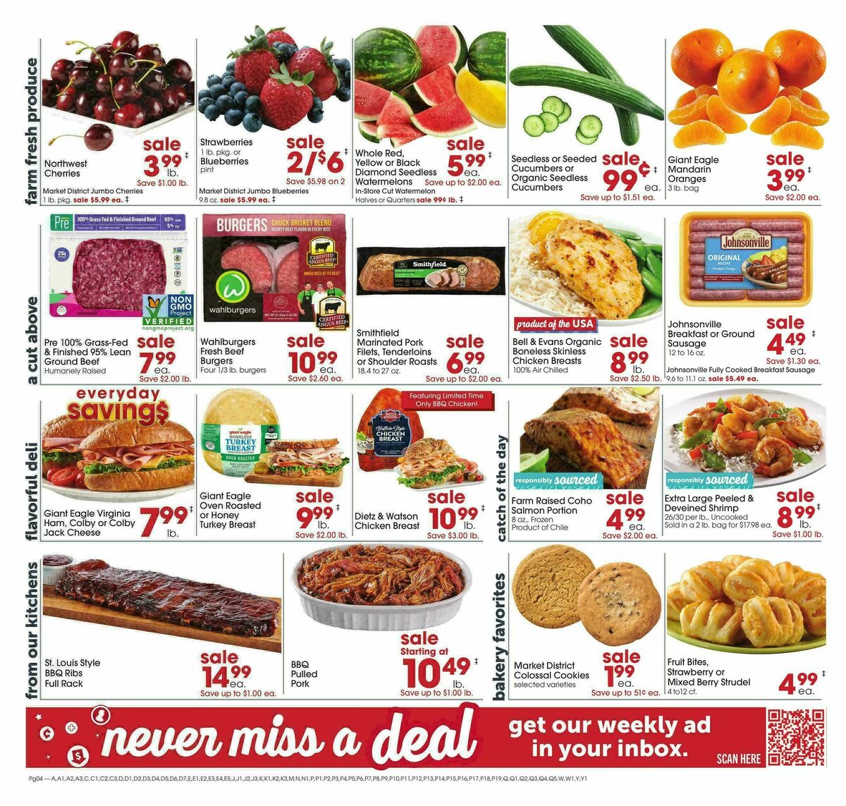 Giant Eagle Weekly Ad from July 23