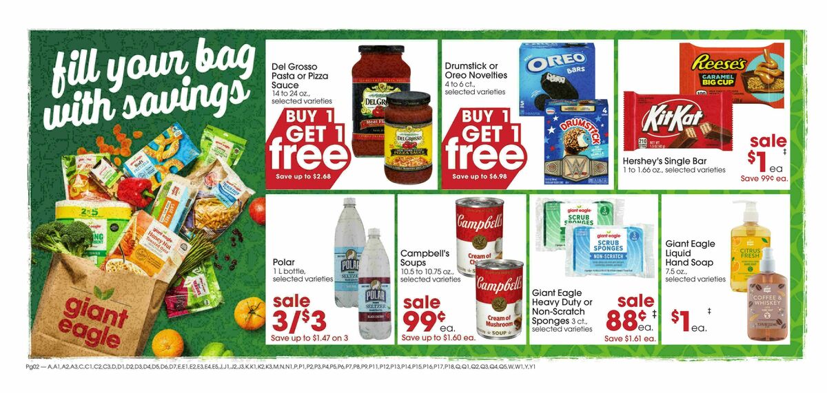Giant Eagle Weekly Ad from July 23