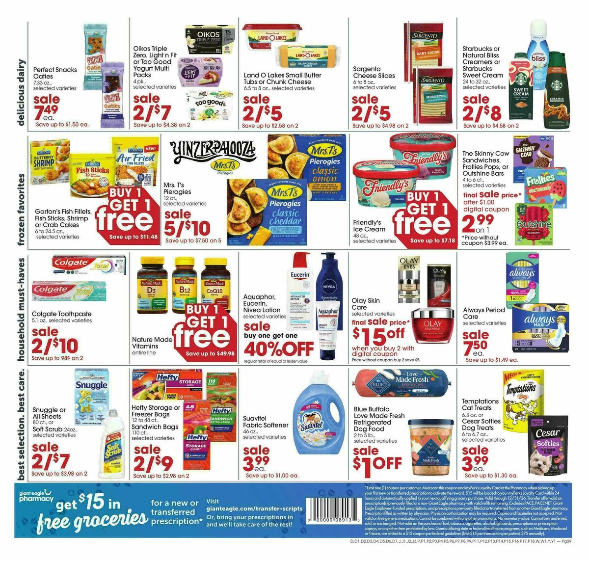 Giant Eagle Weekly Ad from July 23