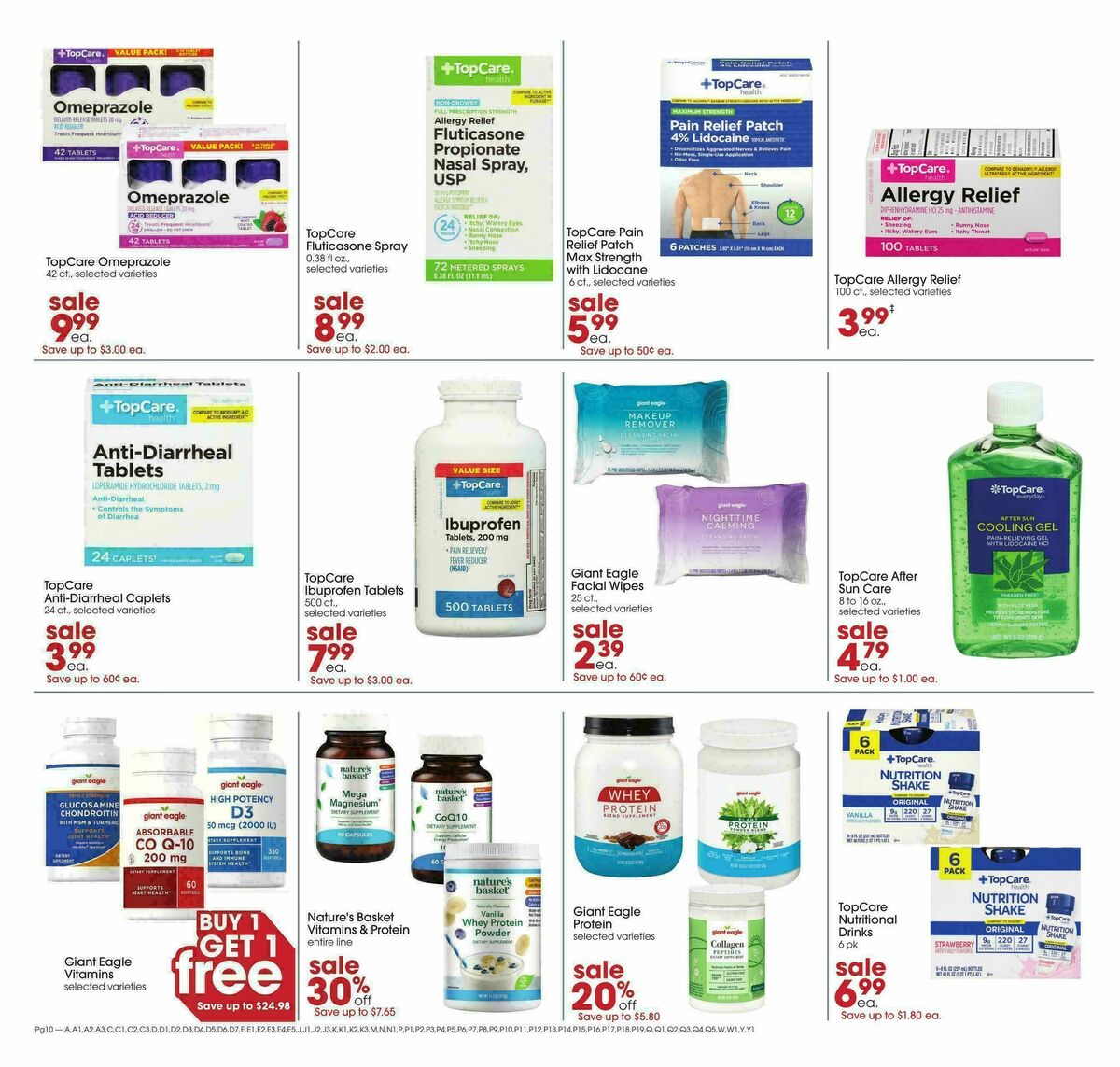 Giant Eagle Weekly Ad from July 30