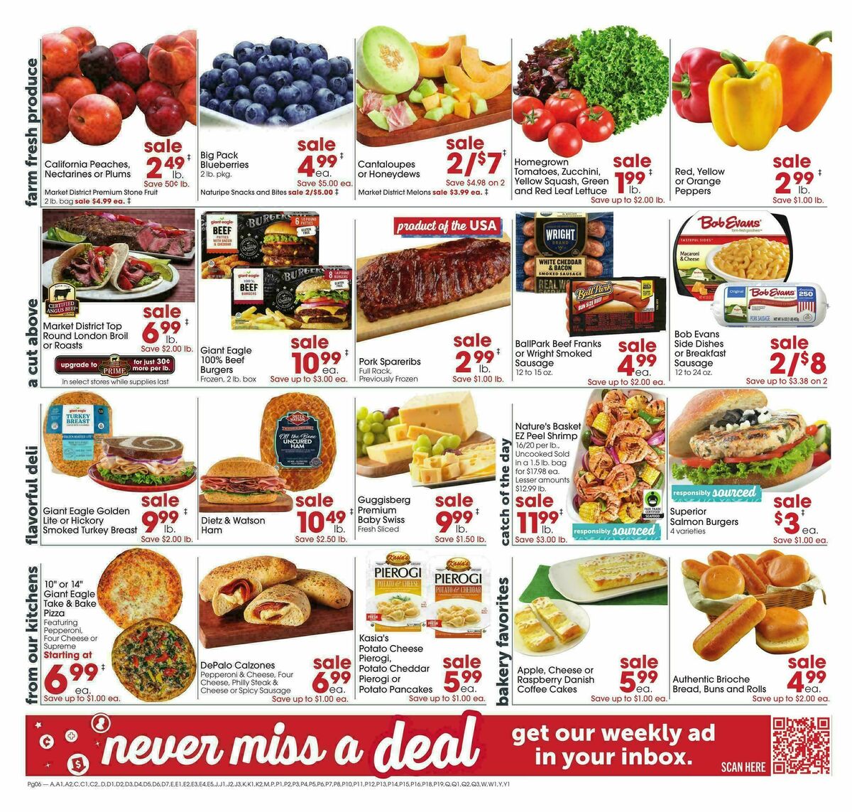 Giant Eagle Weekly Ad from July 30