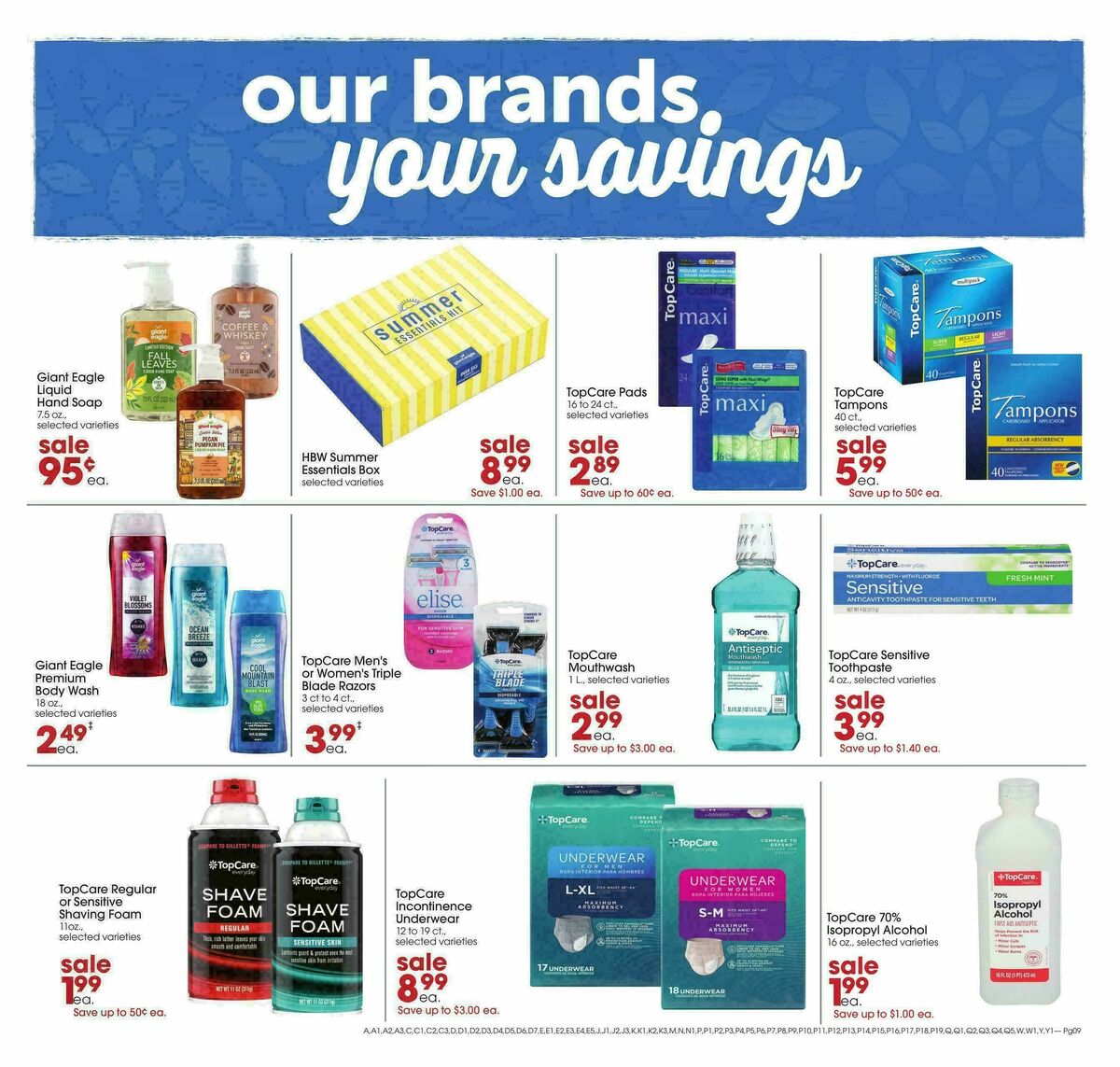 Giant Eagle Weekly Ad from July 30