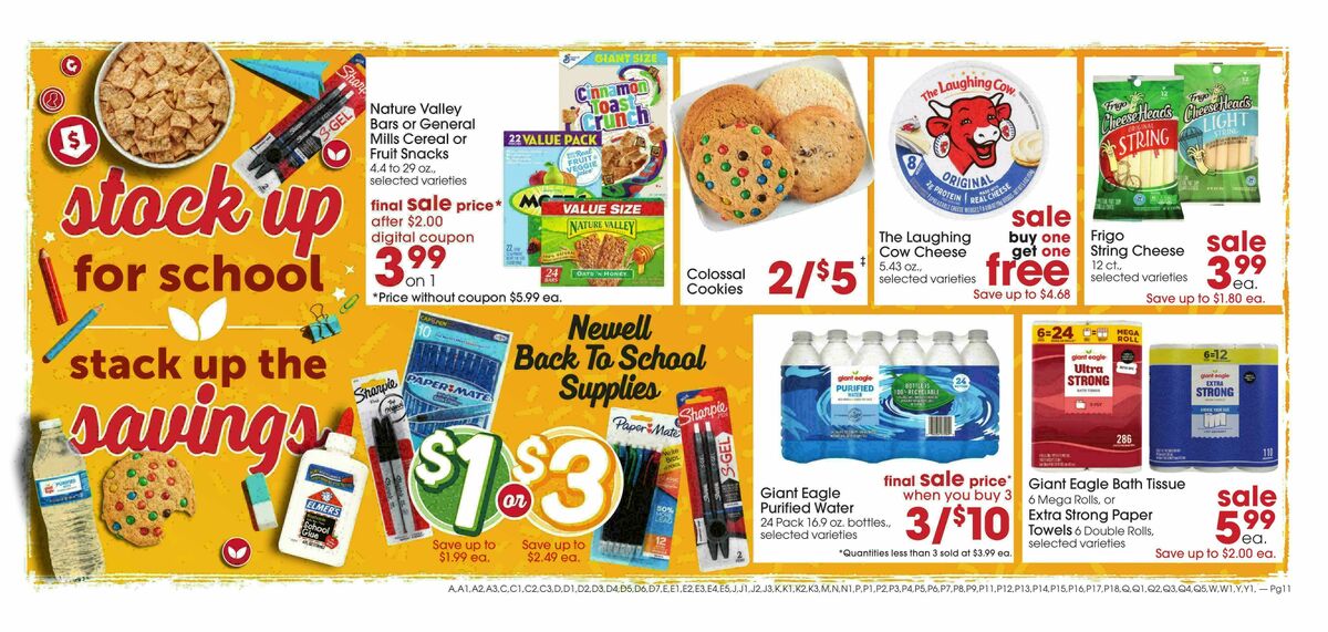 Giant Eagle Weekly Ad from August 6