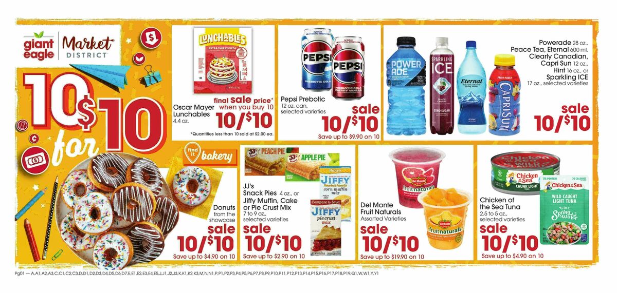 Giant Eagle Weekly Ad from August 6
