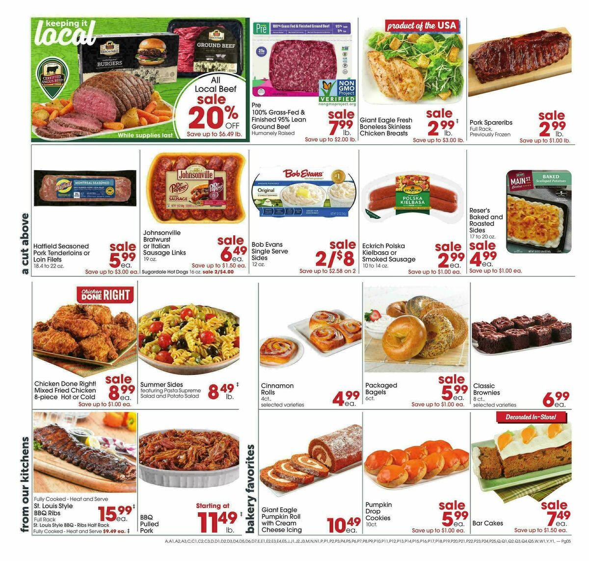 Giant Eagle Weekly Ad from August 13
