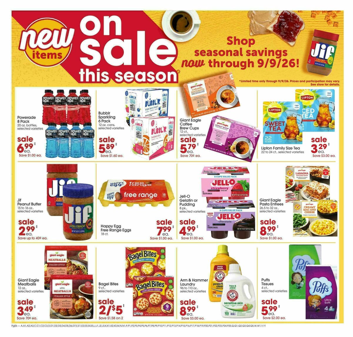 Giant Eagle Weekly Ad from August 13