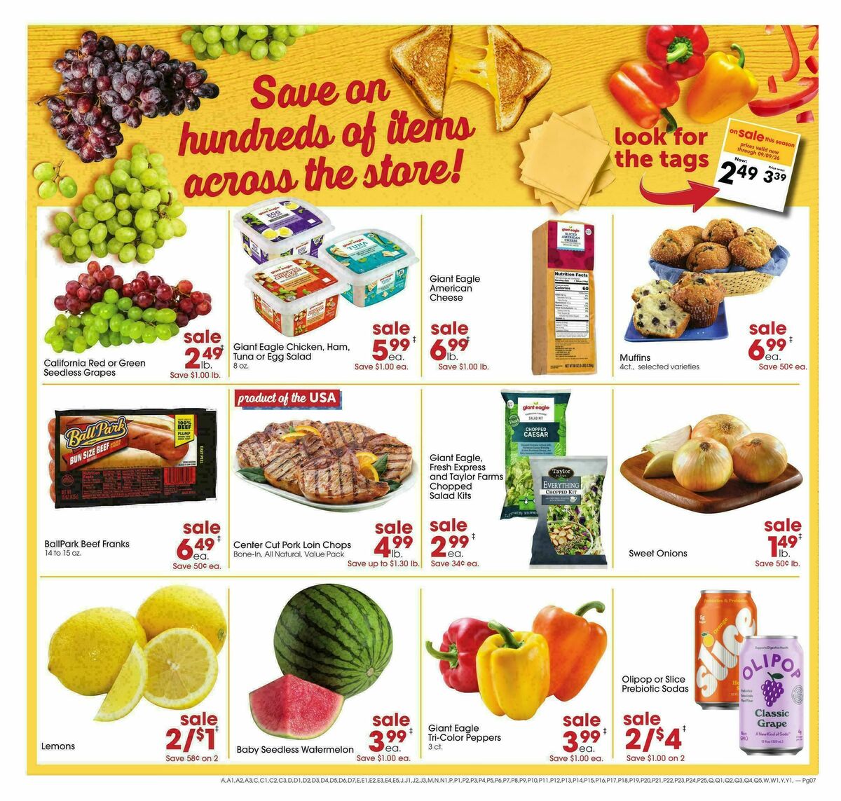 Giant Eagle Weekly Ad from August 13