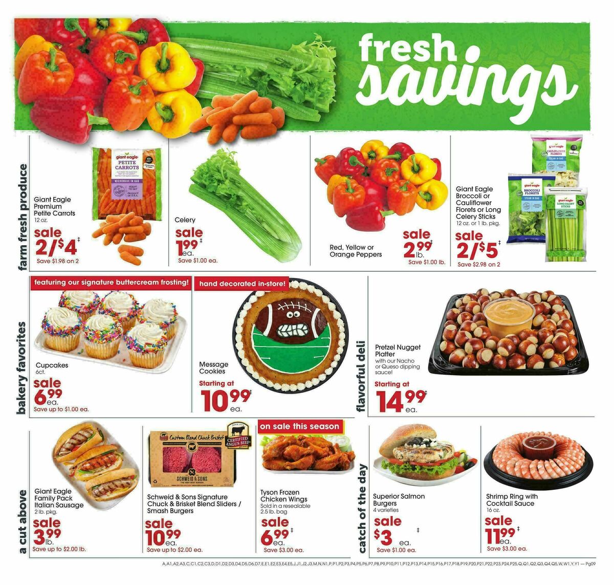 Giant Eagle Weekly Ad from August 13