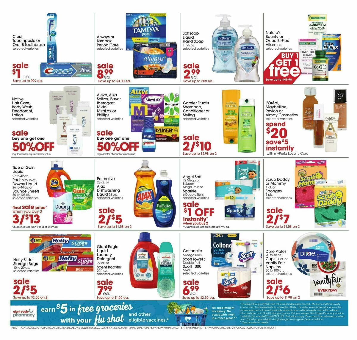 Giant Eagle Weekly Ad from August 13