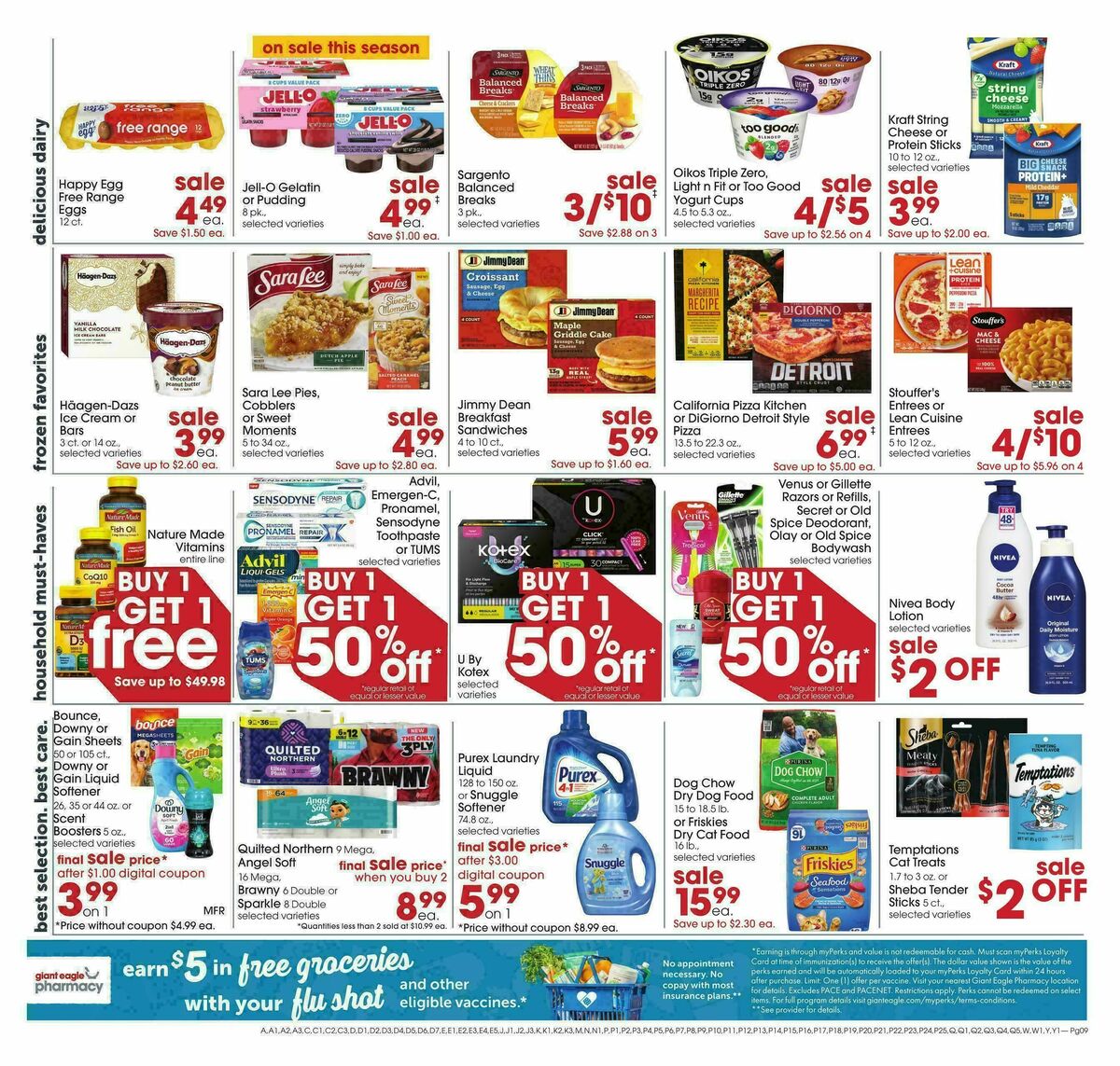 Giant Eagle Weekly Ad from August 20