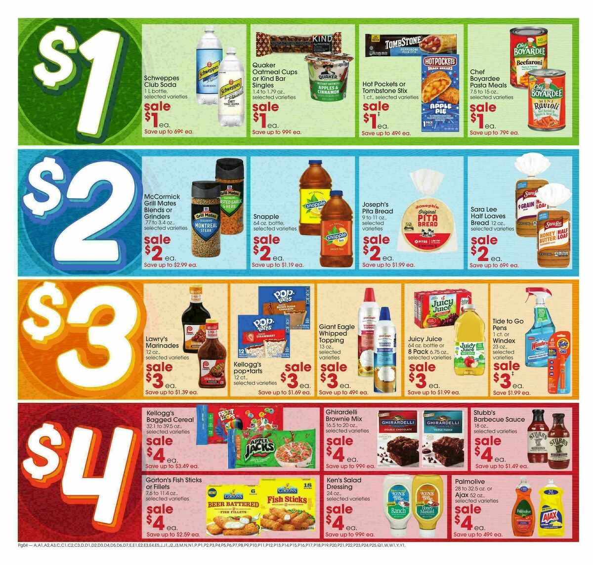 Giant Eagle Weekly Ad from August 27