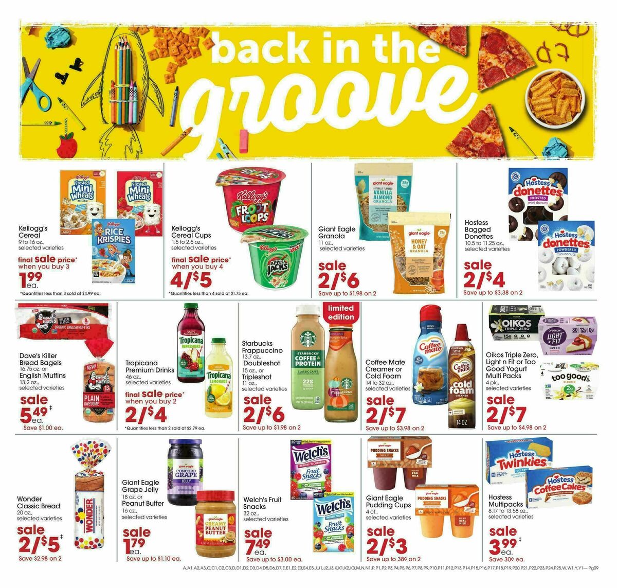 Giant Eagle Weekly Ad from August 27