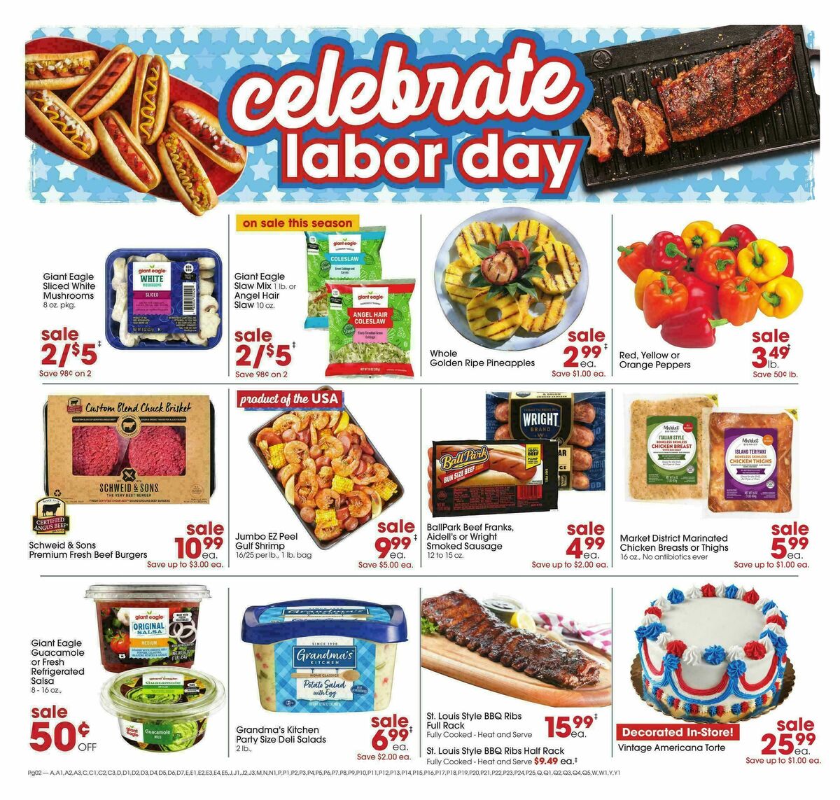 Giant Eagle Weekly Ad from September 3