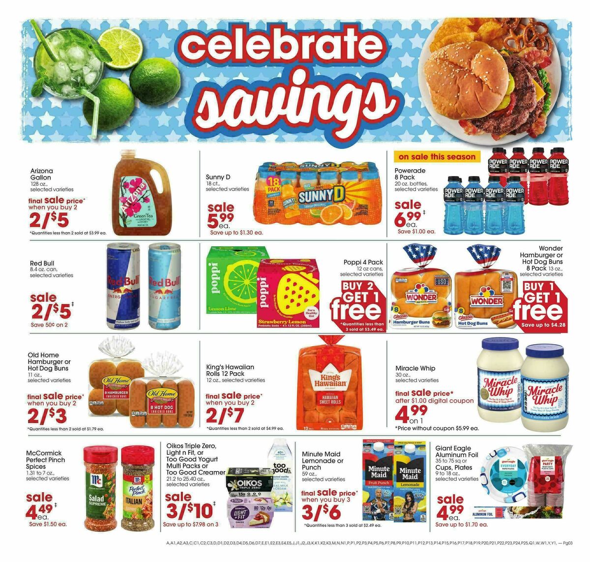 Giant Eagle Weekly Ad from September 3
