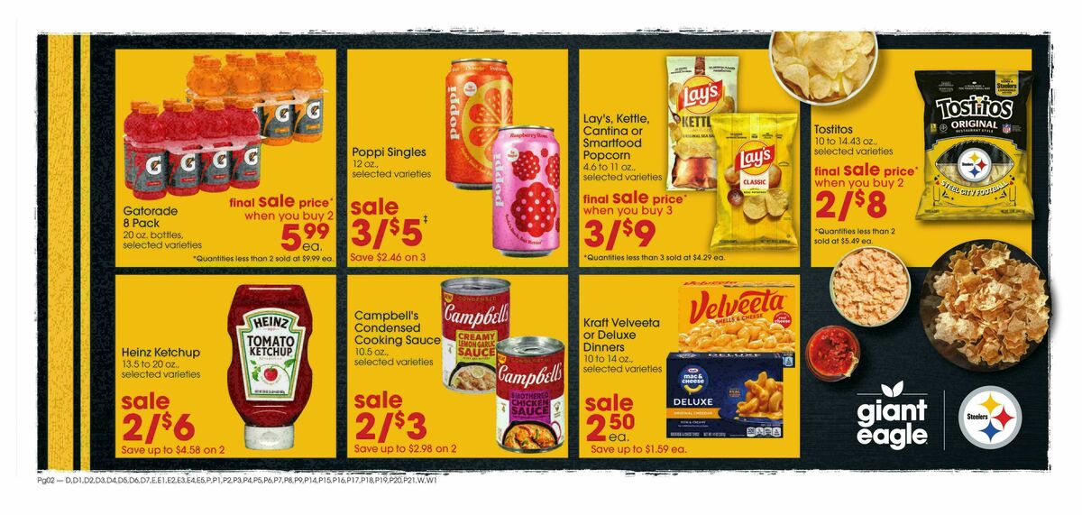 Giant Eagle Weekly Ad from September 10