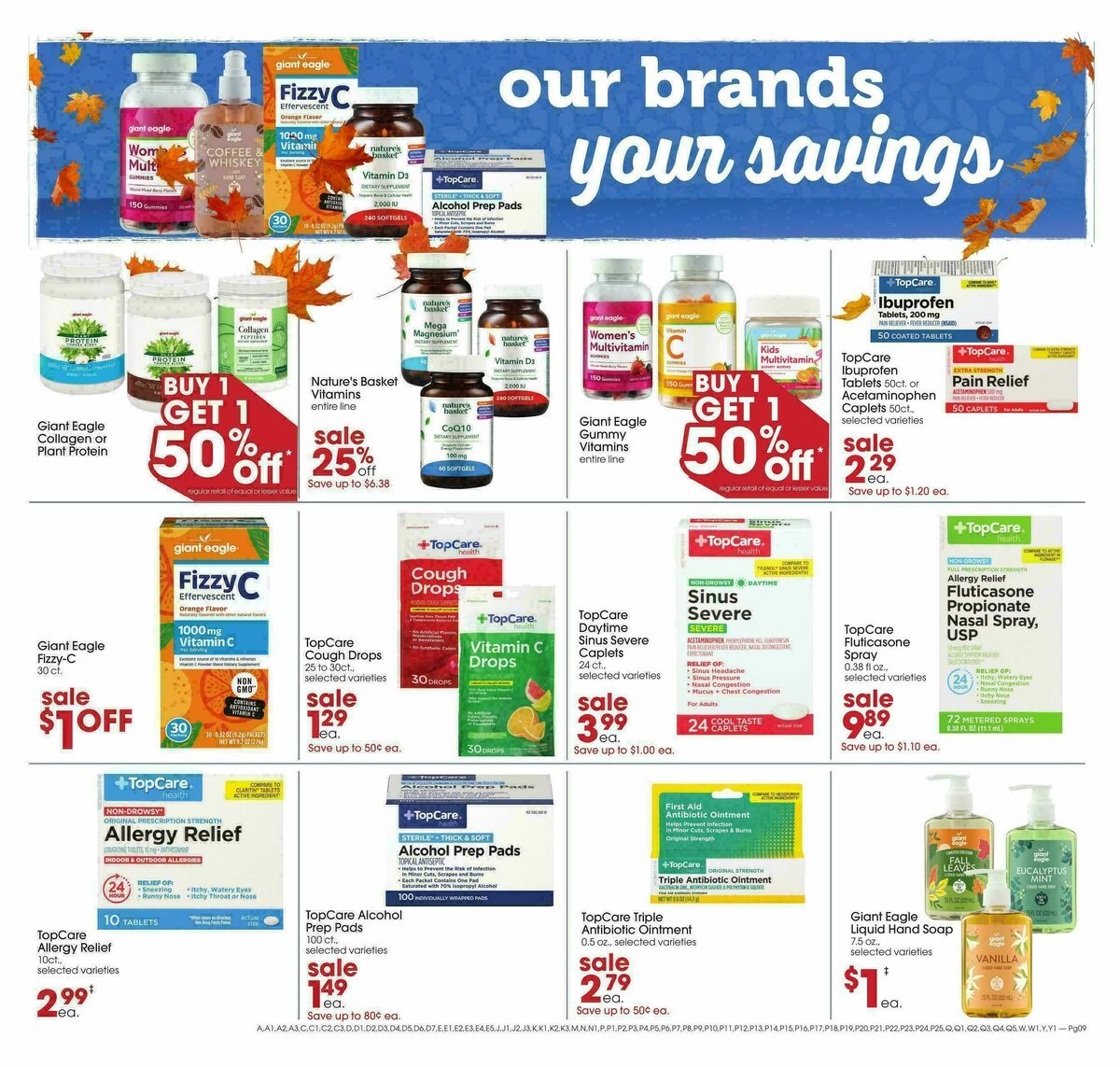 Giant Eagle Weekly Ad from September 17