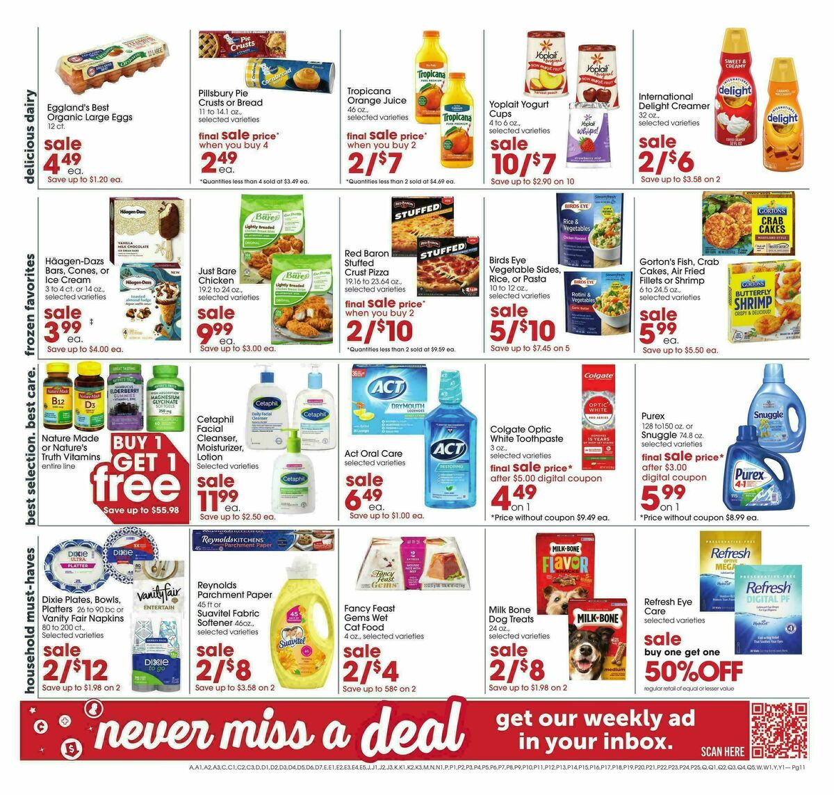Giant Eagle Weekly Ad from October 1