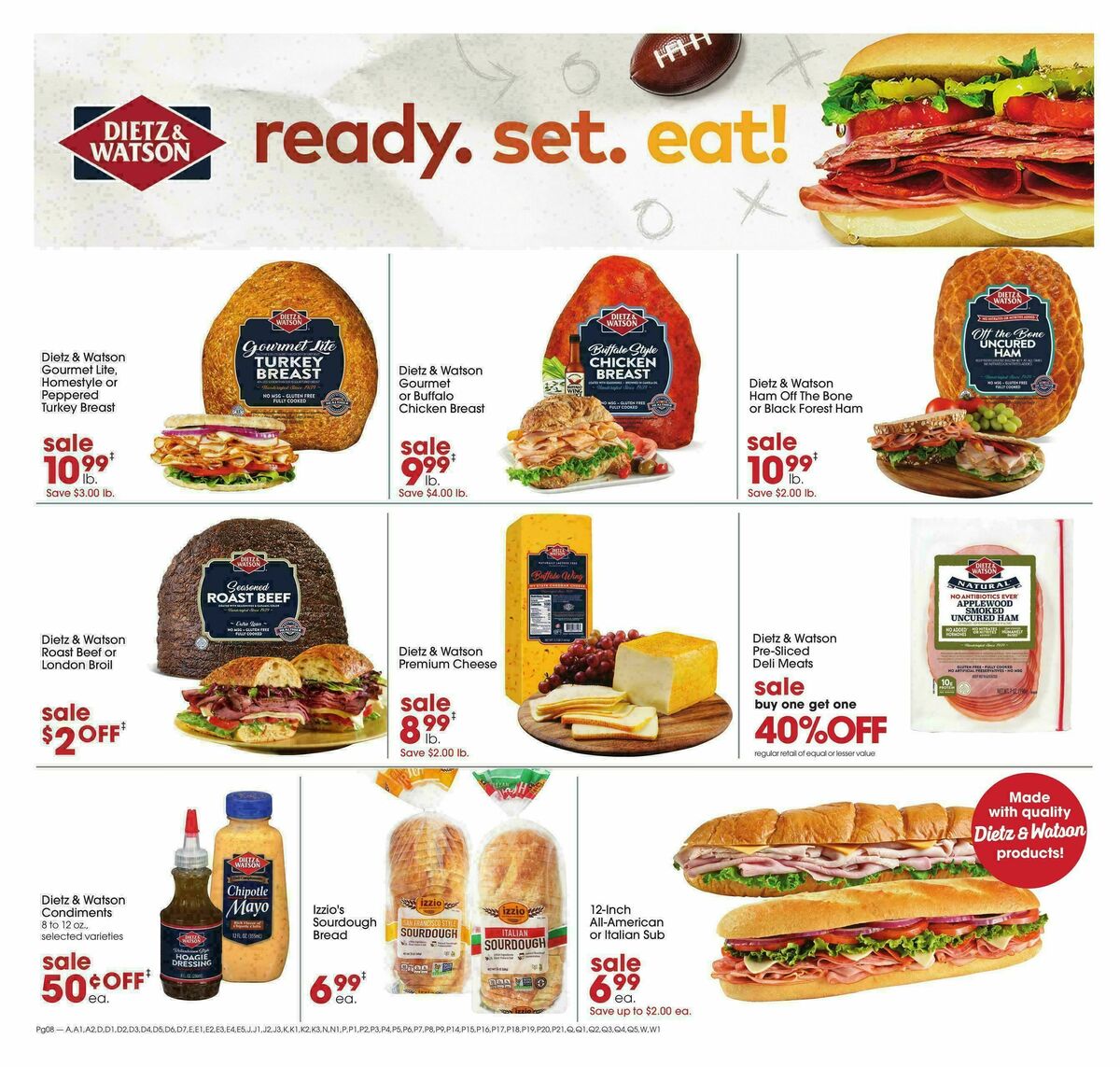 Giant Eagle Weekly Ad from October 8