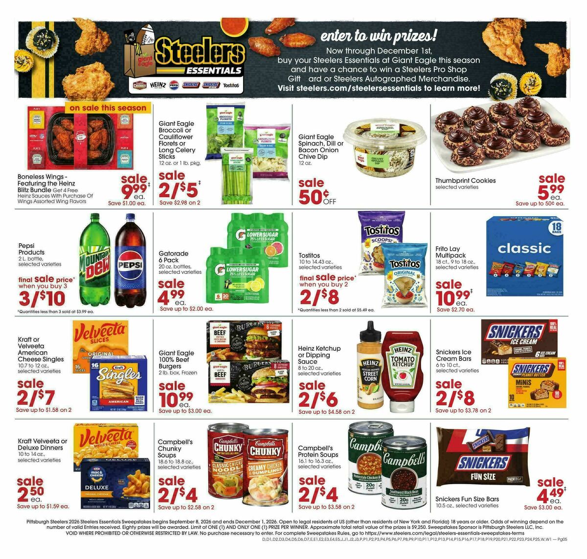 Giant Eagle Weekly Ad from October 15