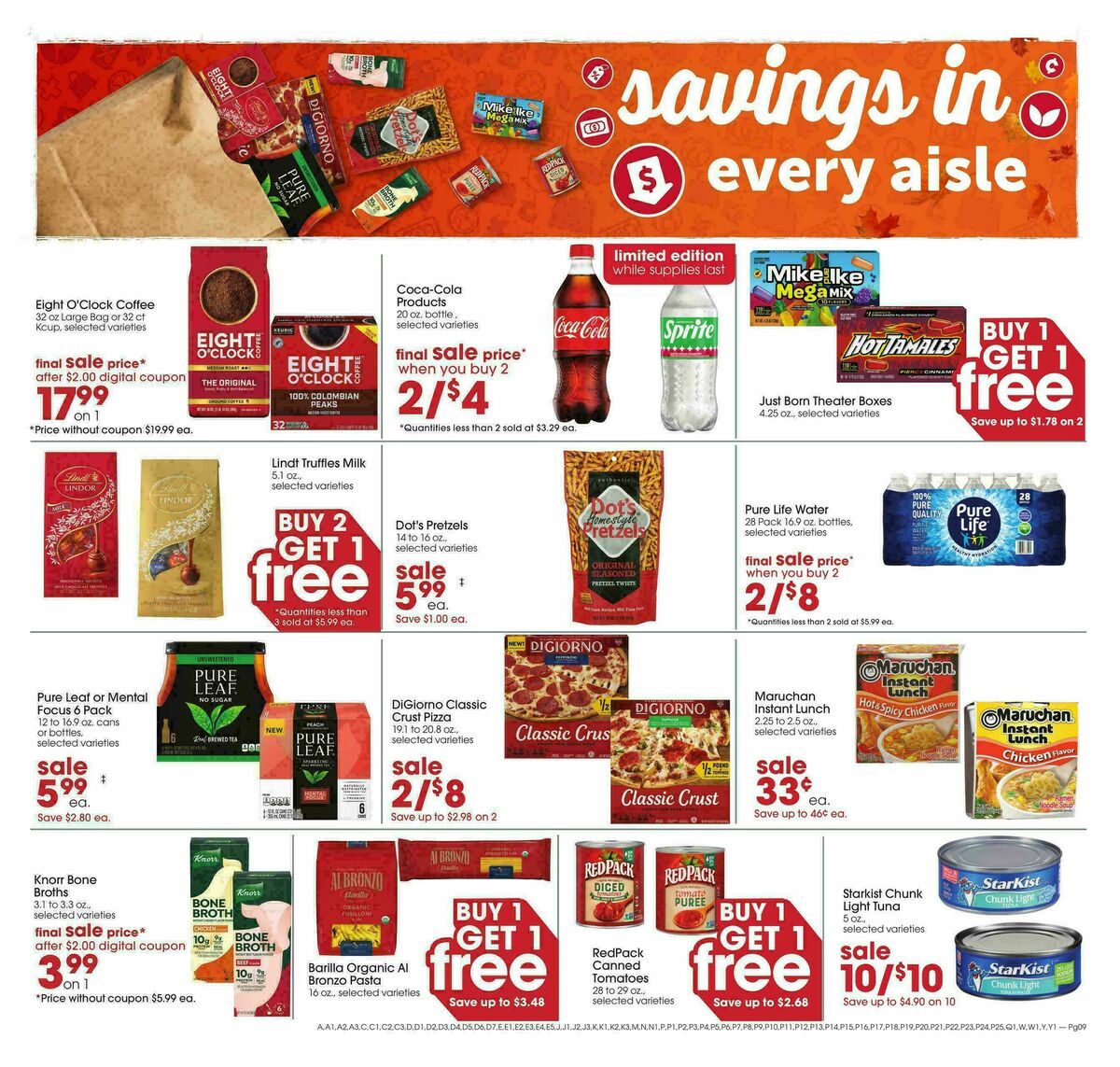 Giant Eagle Weekly Ad from October 15