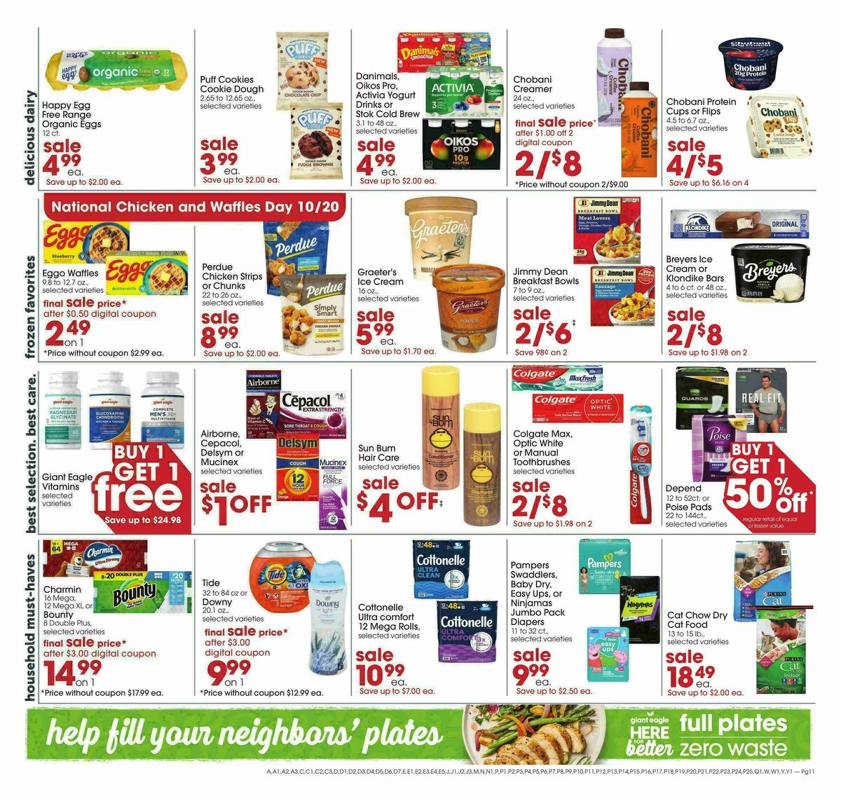 Giant Eagle Weekly Ad from October 15