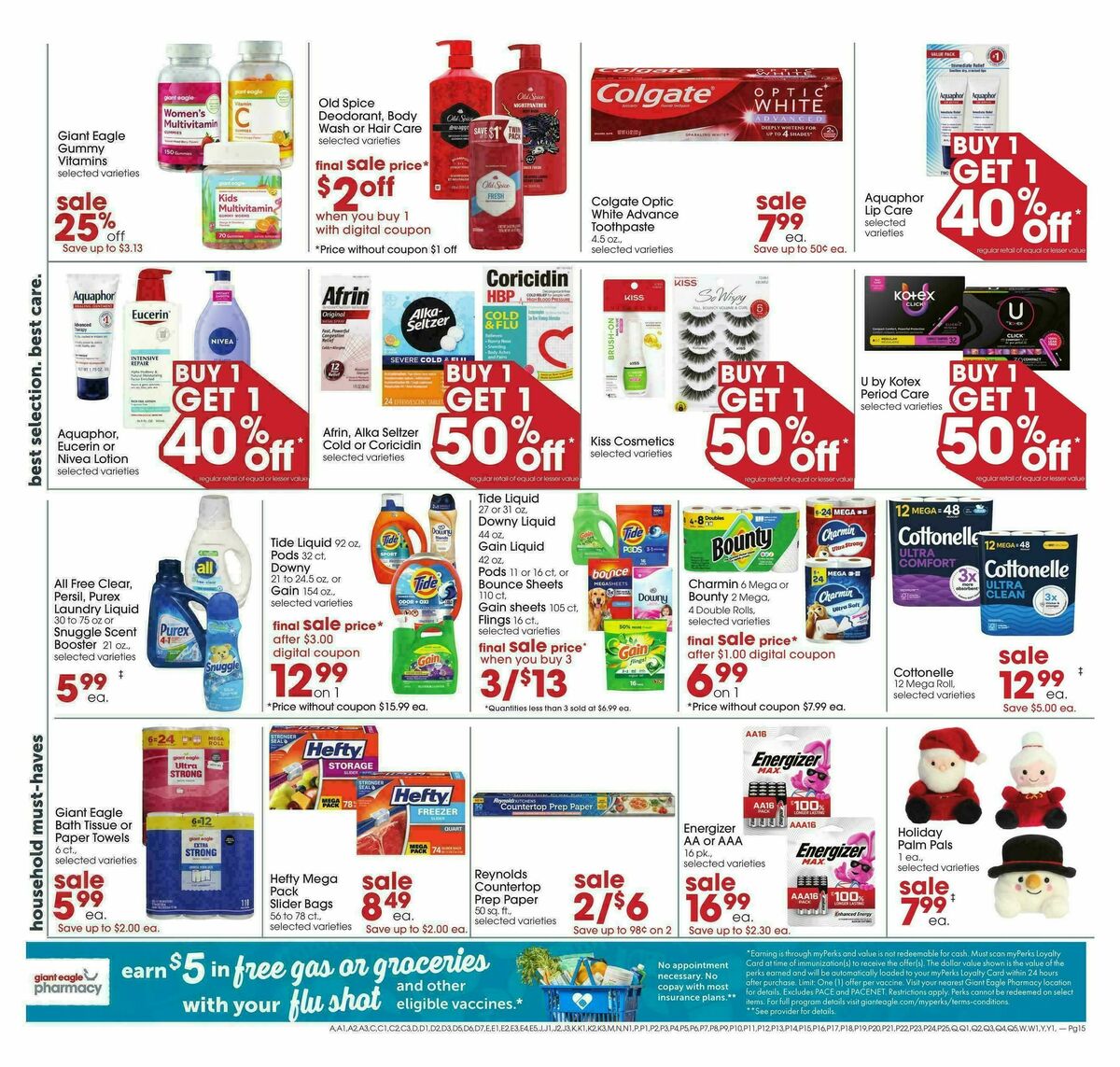 Giant Eagle Weekly Ad from October 22