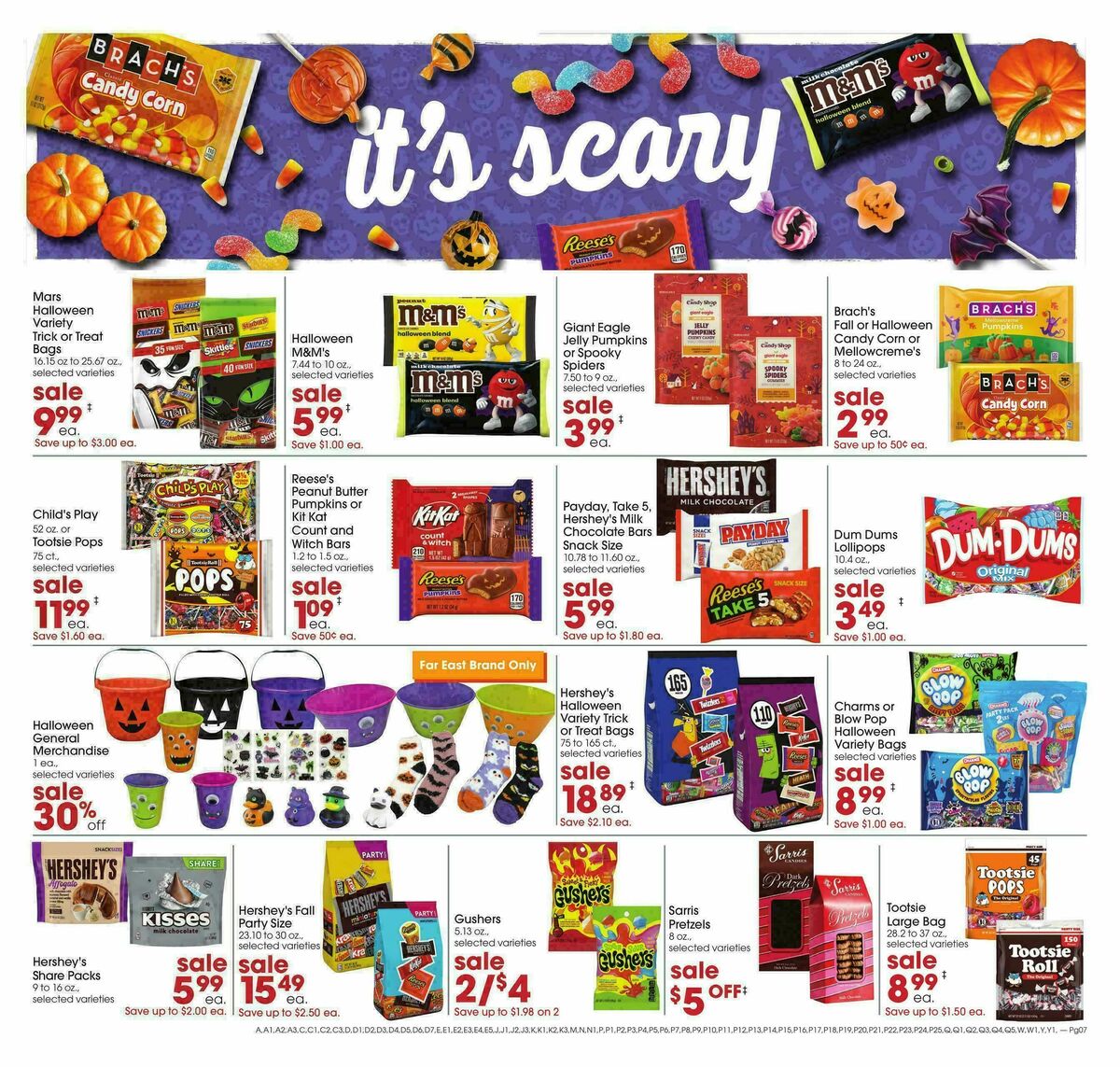 Giant Eagle Weekly Ad from October 22