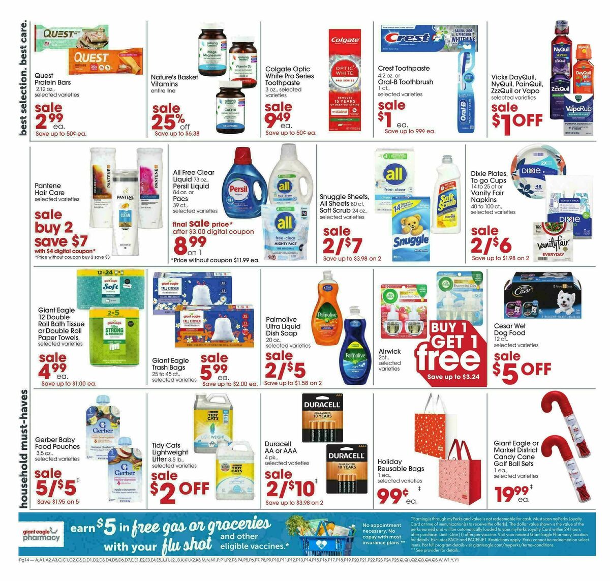 Giant Eagle Weekly Ad from October 29