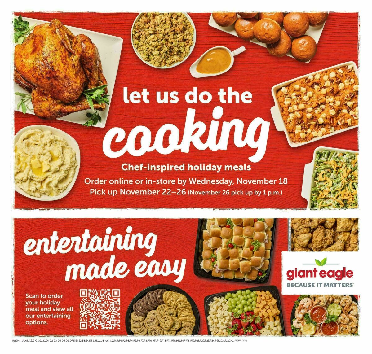 Giant Eagle Weekly Ad from October 29