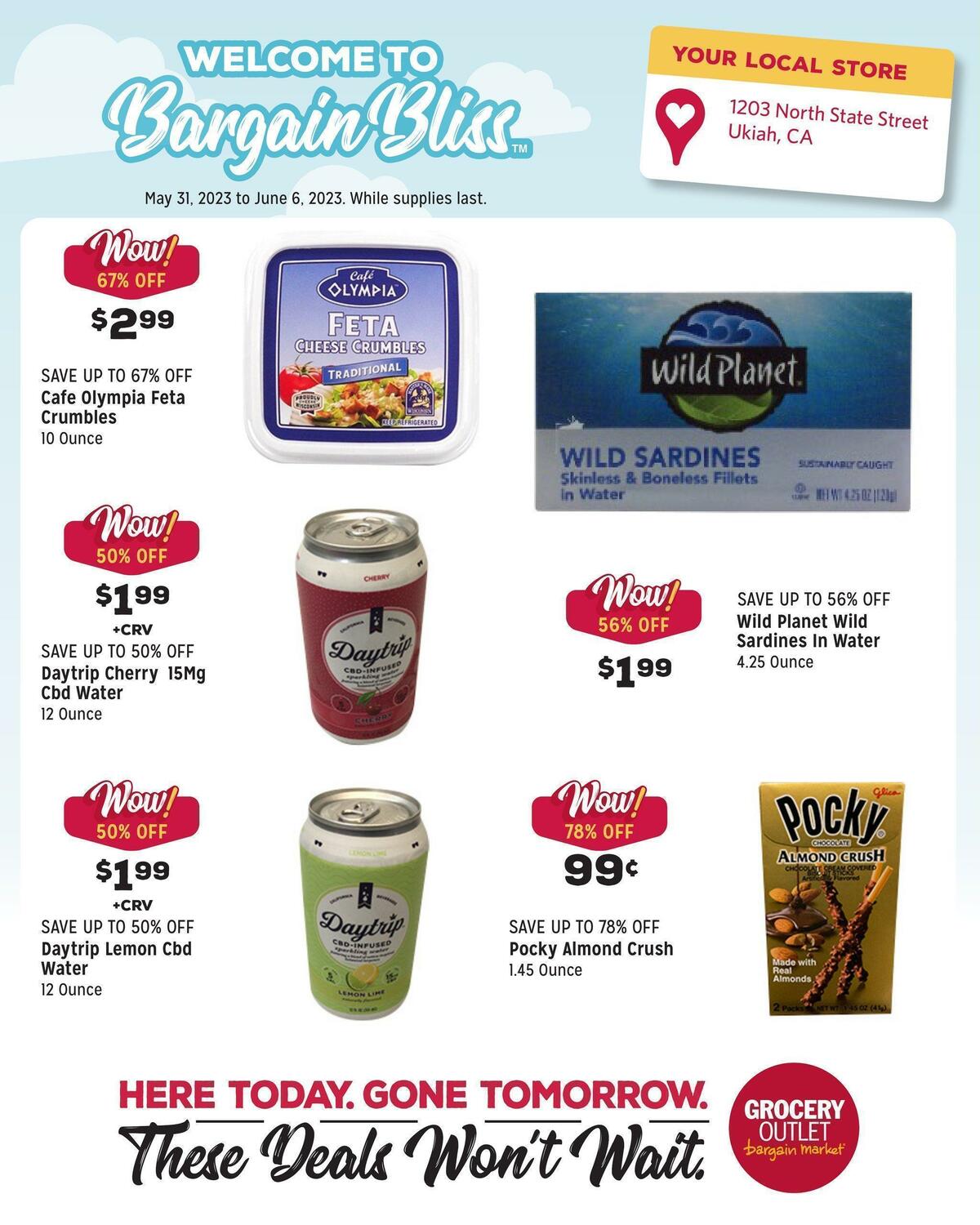 Grocery Outlet Weekly Ad from May 31