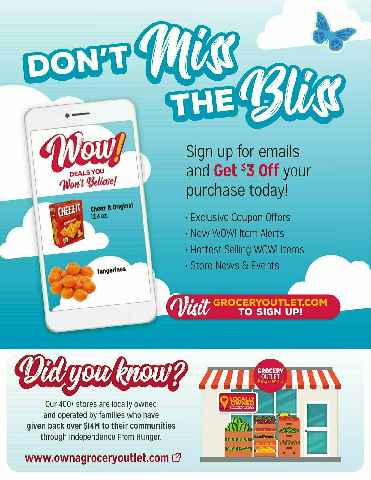 Grocery Outlet Weekly Ad from July 12