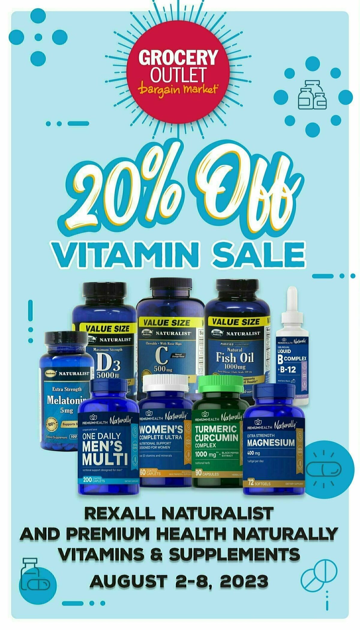 Grocery Outlet Weekly Ad from August 2