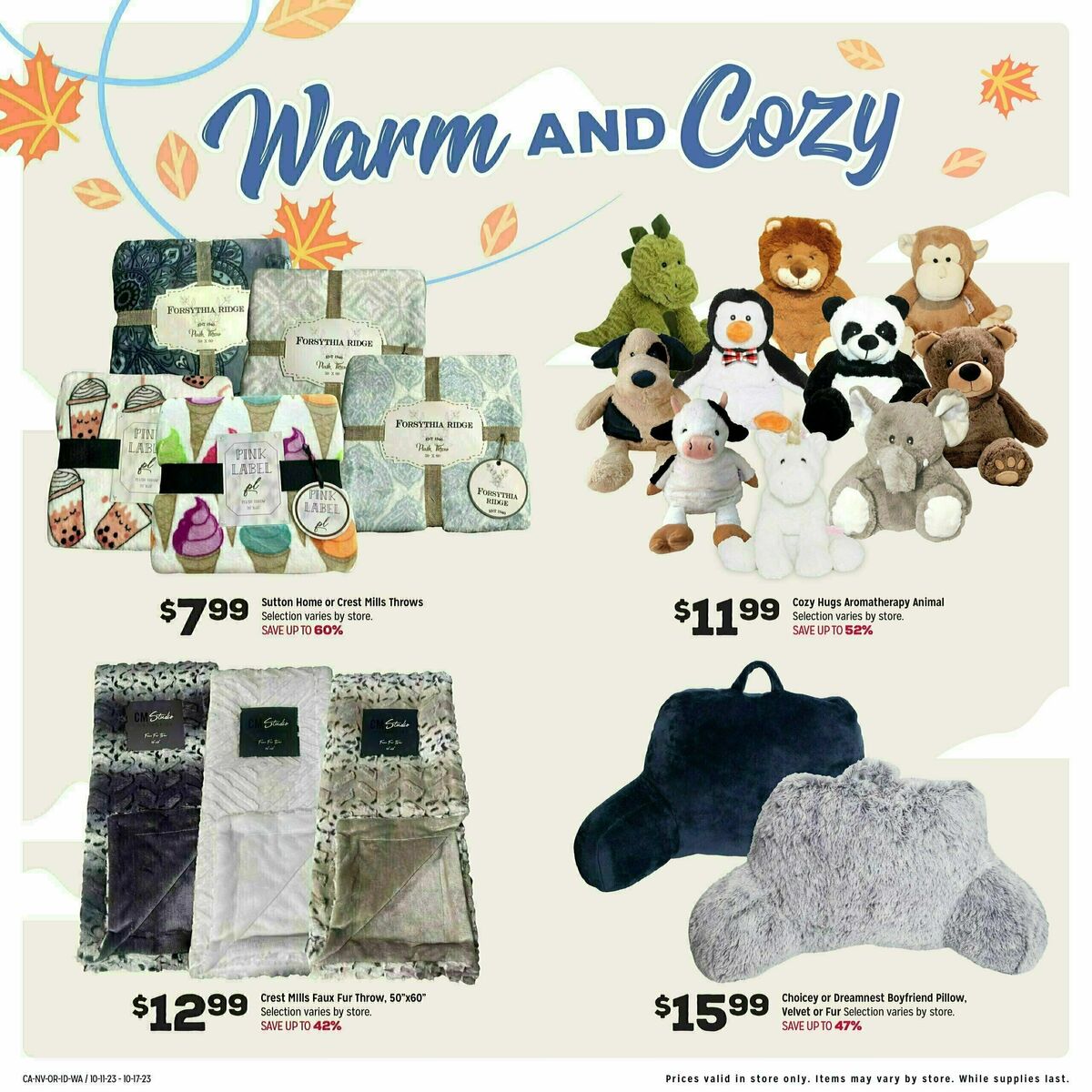 Grocery Outlet Weekly Ad from October 11