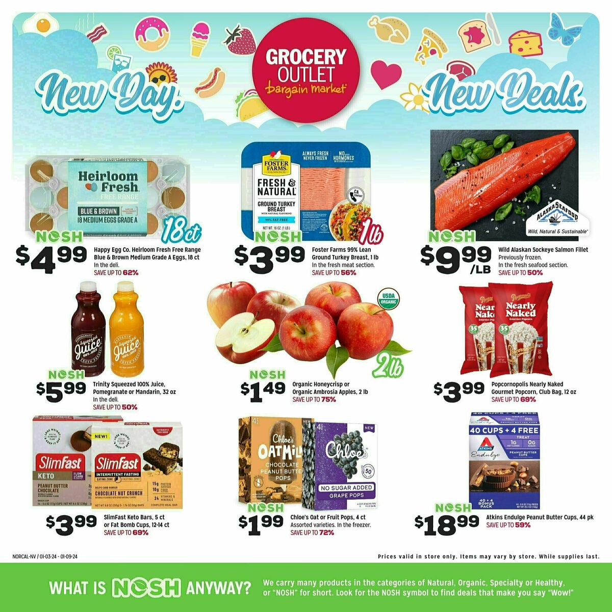 Grocery Outlet Weekly Ad from January 3