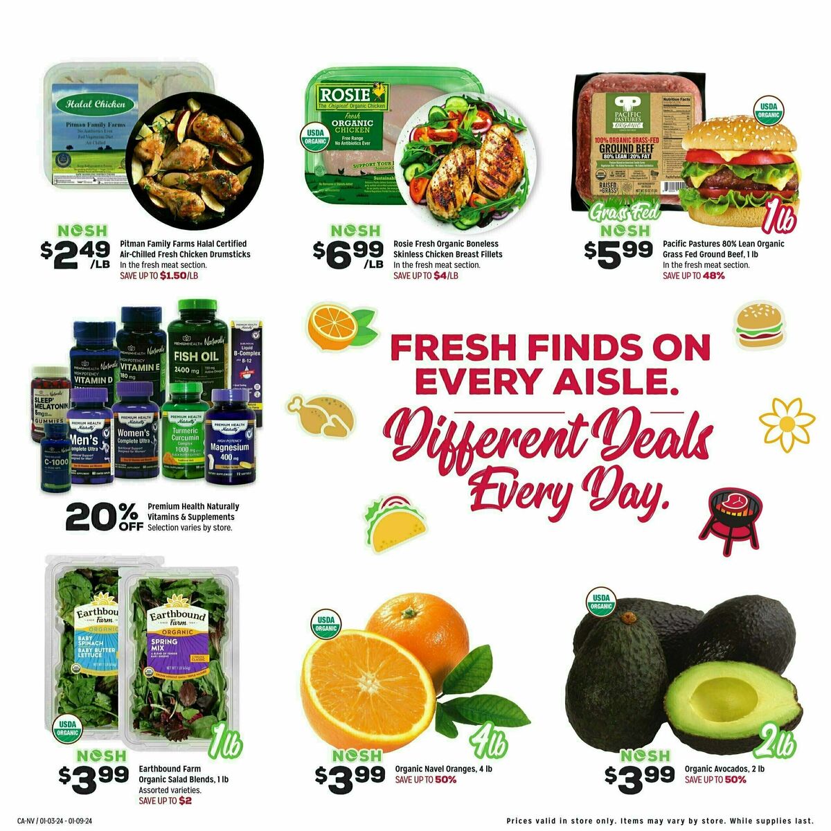 Grocery Outlet Weekly Ad from January 3