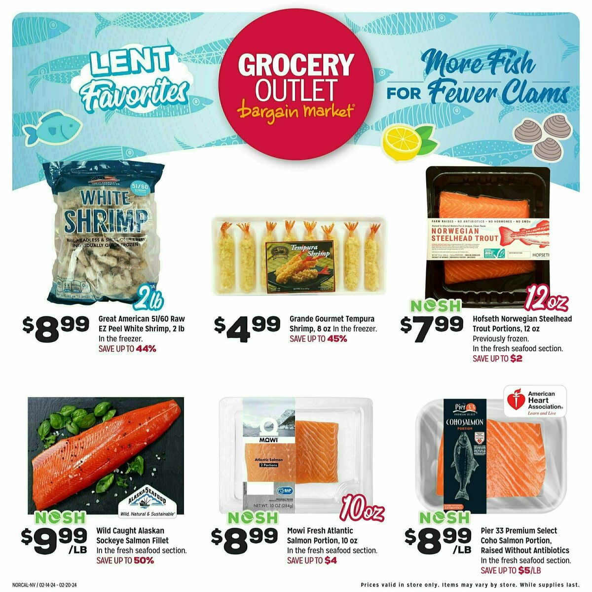 Grocery Outlet Weekly Ad from February 14