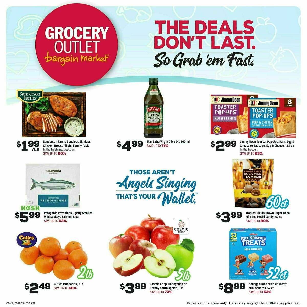 Grocery Outlet Weekly Ad from February 28
