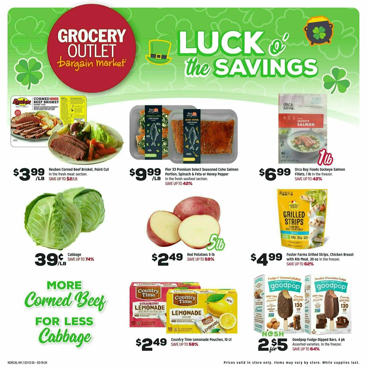 Grocery Outlet Weekly Ad from March 13