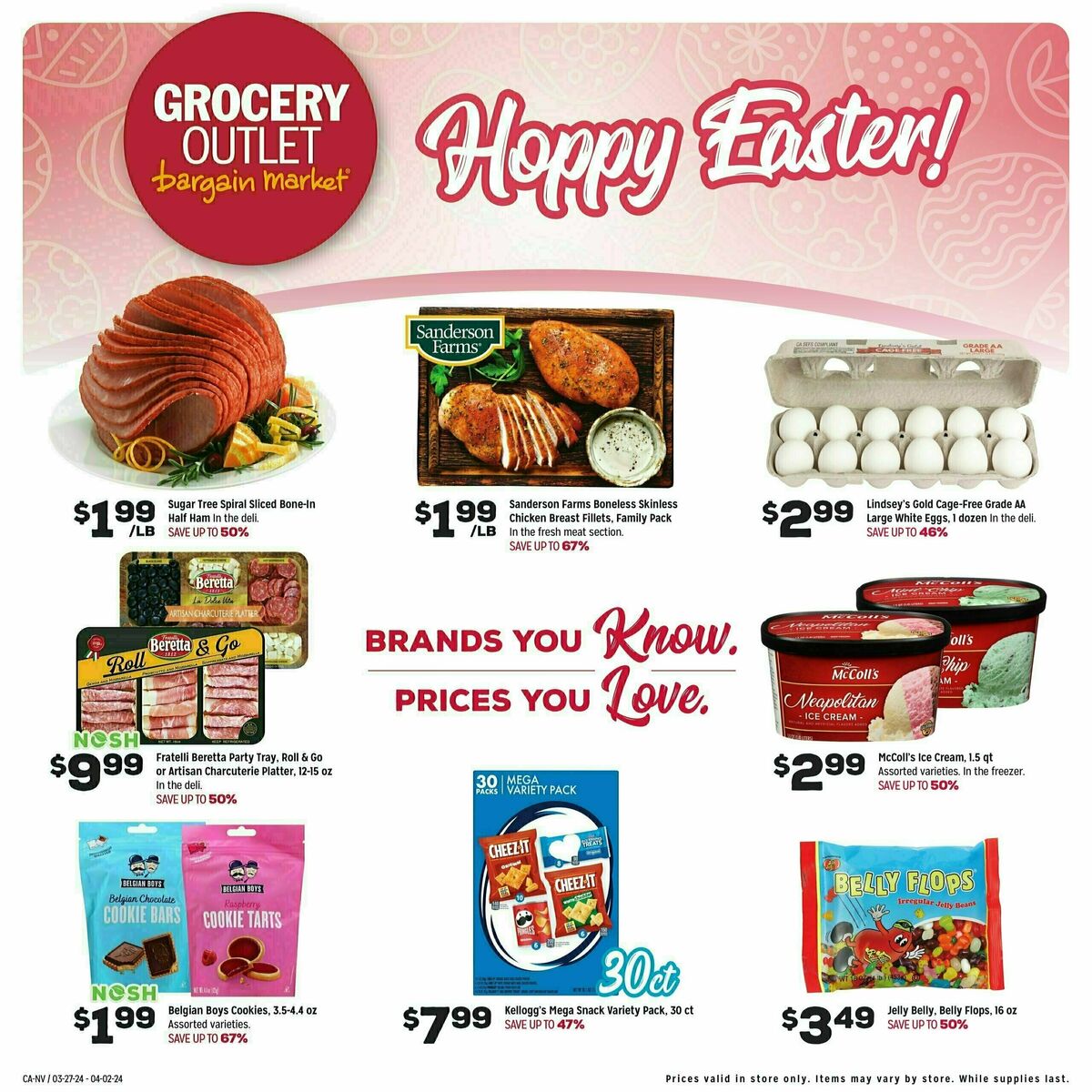 Grocery Outlet Weekly Ad from March 27