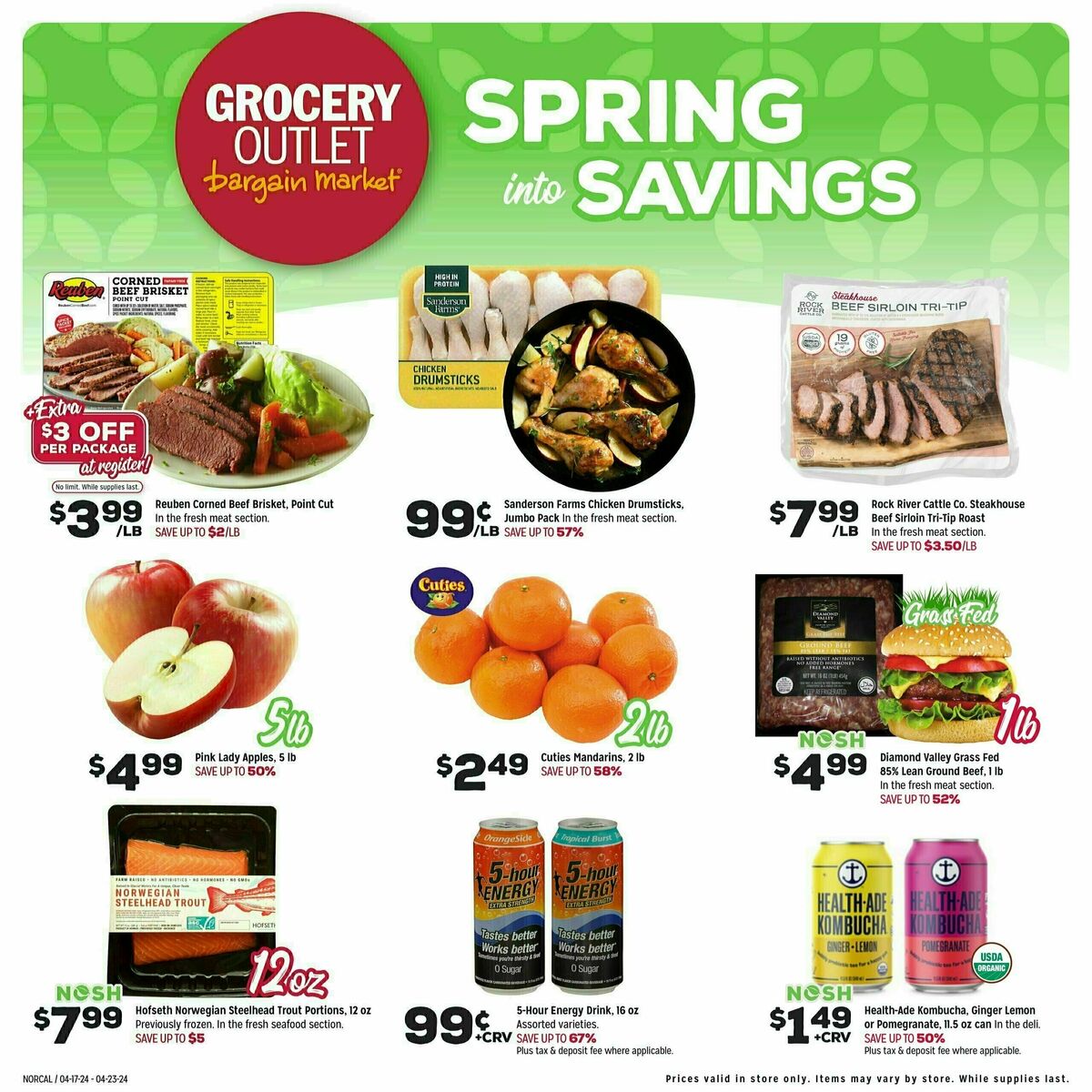 Grocery Outlet Weekly Ad from April 17