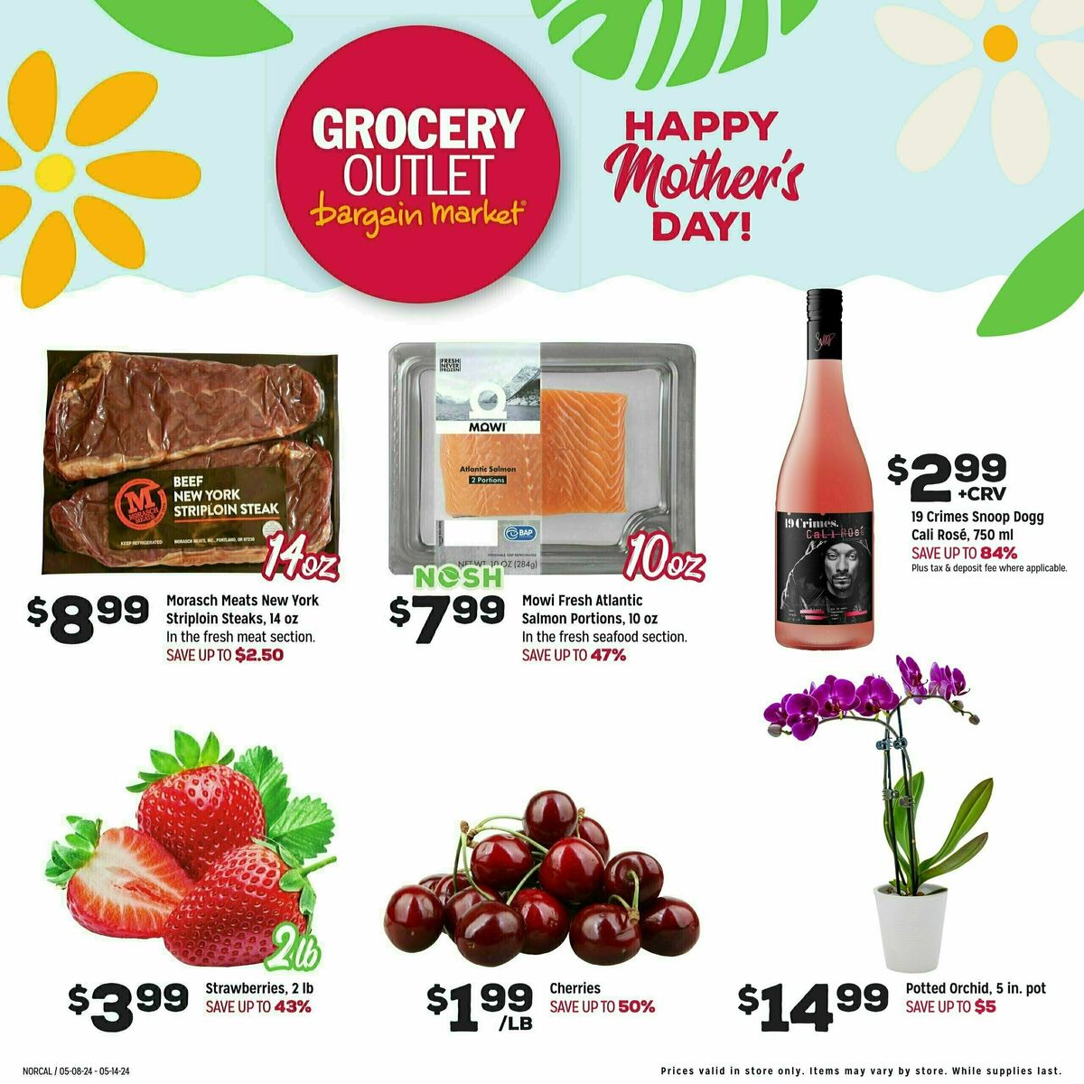 Grocery Outlet Weekly Ad from May 8