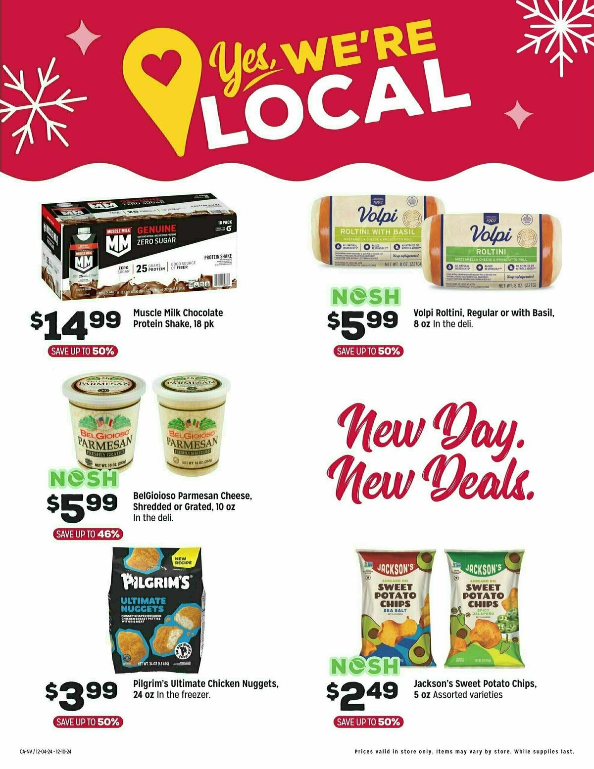 Grocery Outlet Weekly Ad from December 4