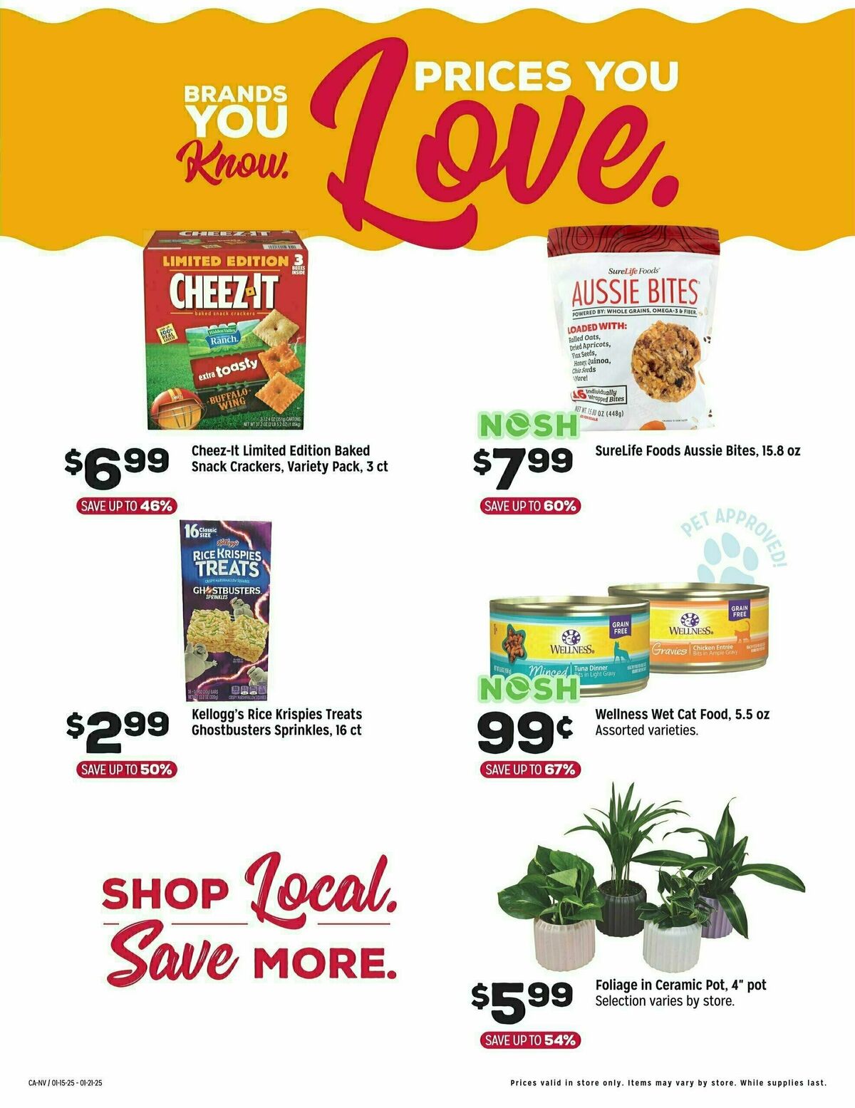 Grocery Outlet Weekly Ad from January 15