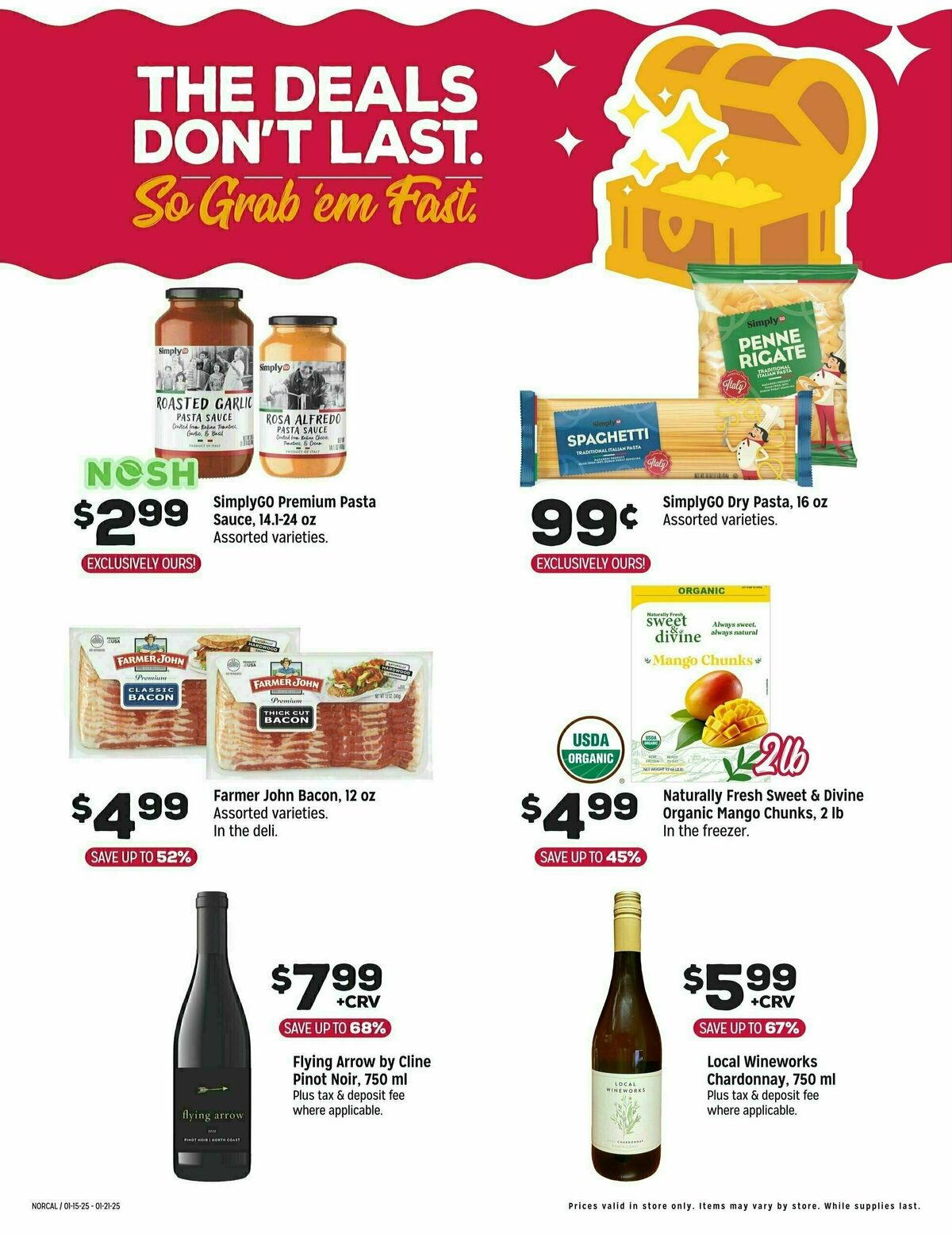 Grocery Outlet Weekly Ad from January 15