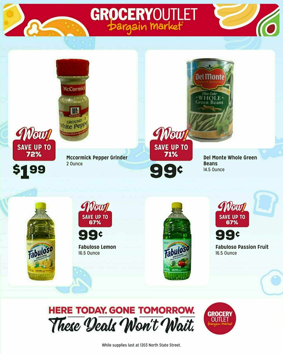 Grocery Outlet Weekly Ad from January 22