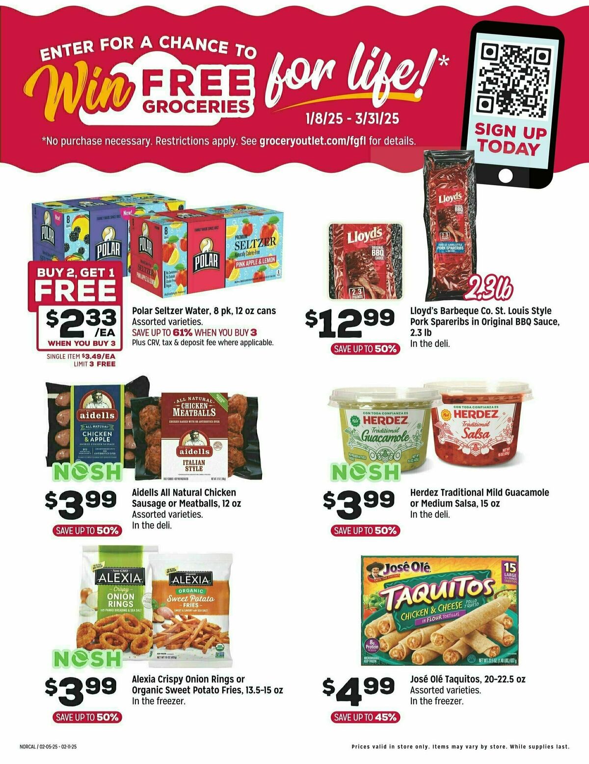Grocery Outlet Weekly Ad from February 5